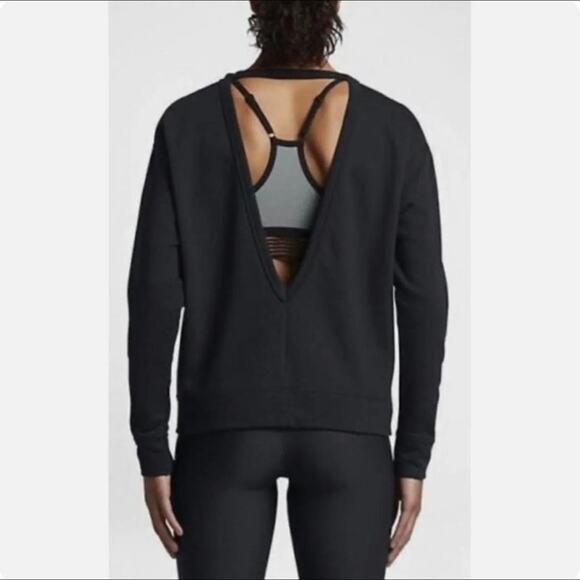 Nike Training Open Back Crewneck - Picture 2 of 6